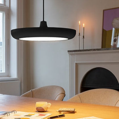 Cassini Pendant, Large, Black, LED, Triac Dim