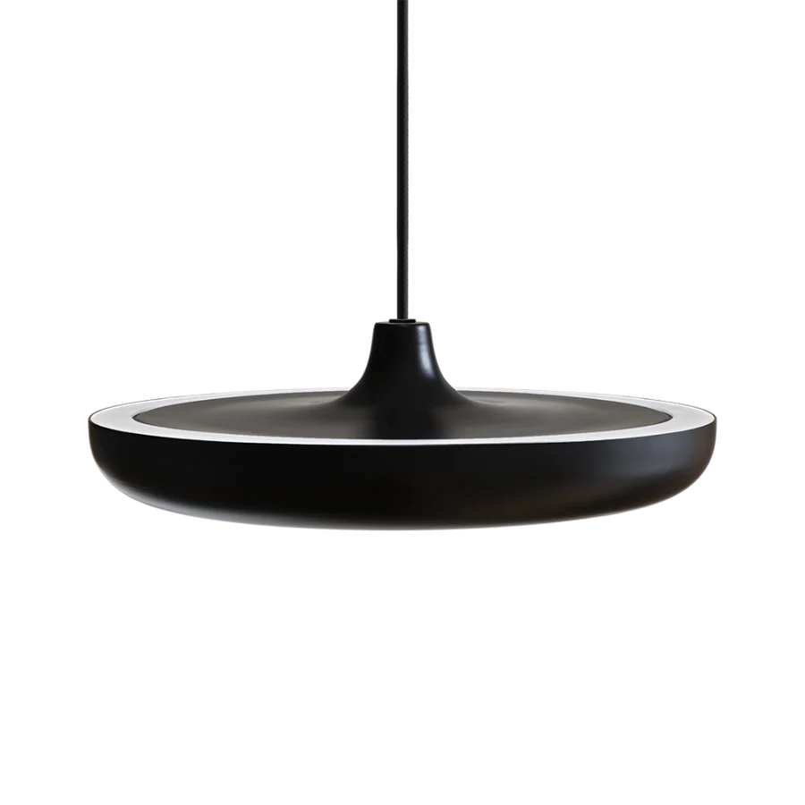 Cassini Pendant, Large, Black, LED, Triac Dim