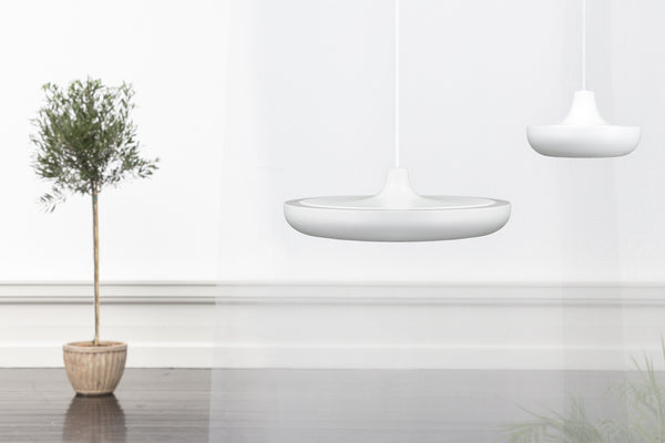 Cassini Pendant, Large, White, LED, Triac Dim