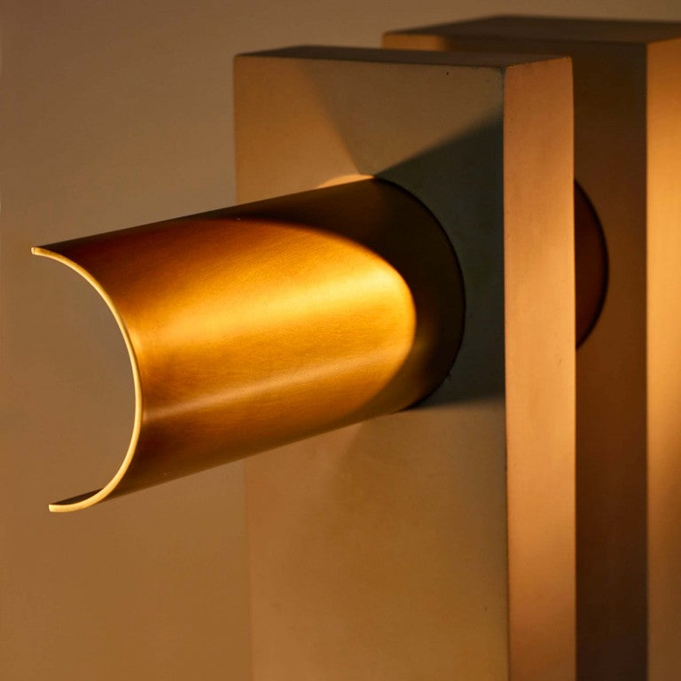 DCW Editions Pi table lamp brass detail