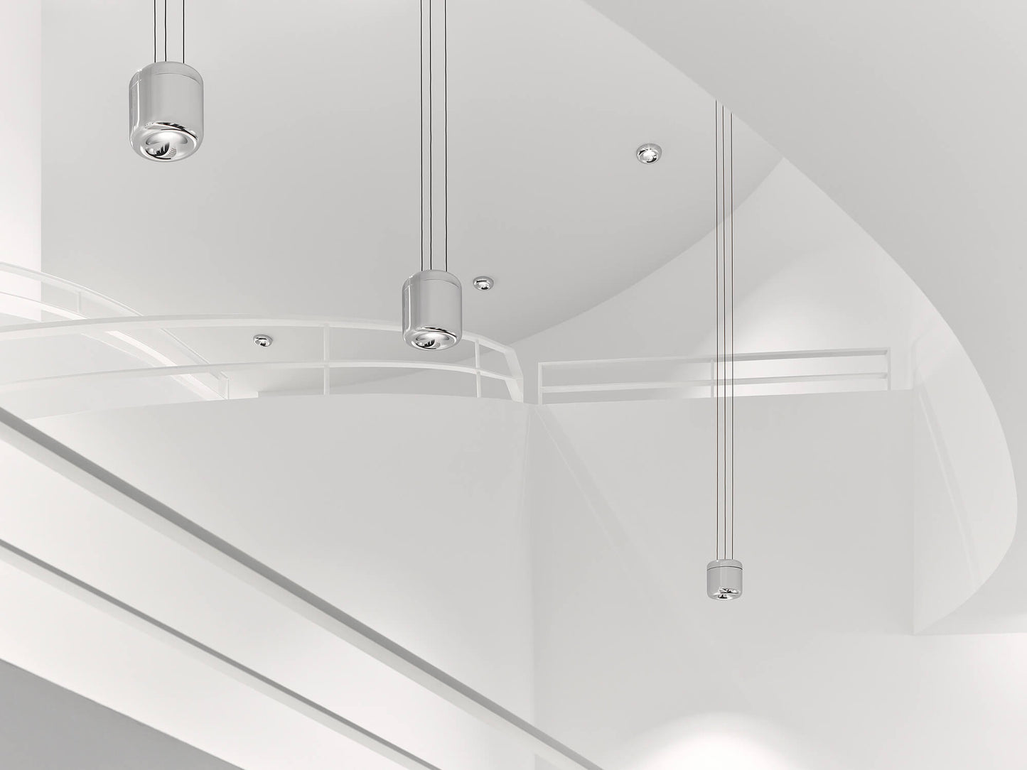 Cavity Pendant, Aluminium, LED, Triac Dim