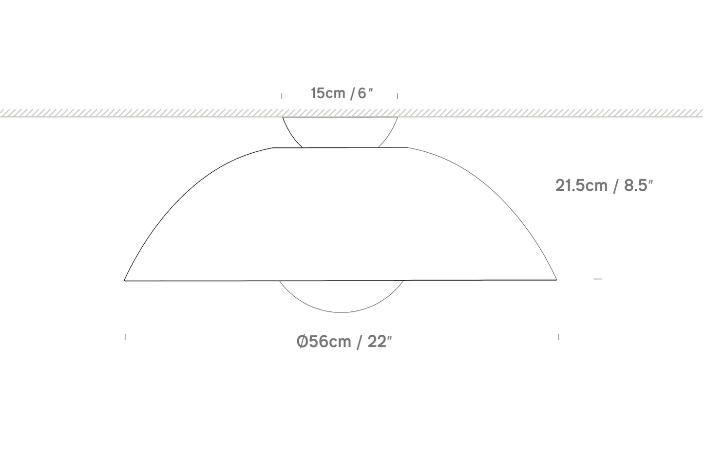 Chelsea Ceiling, LED, Phase Dim, IP20