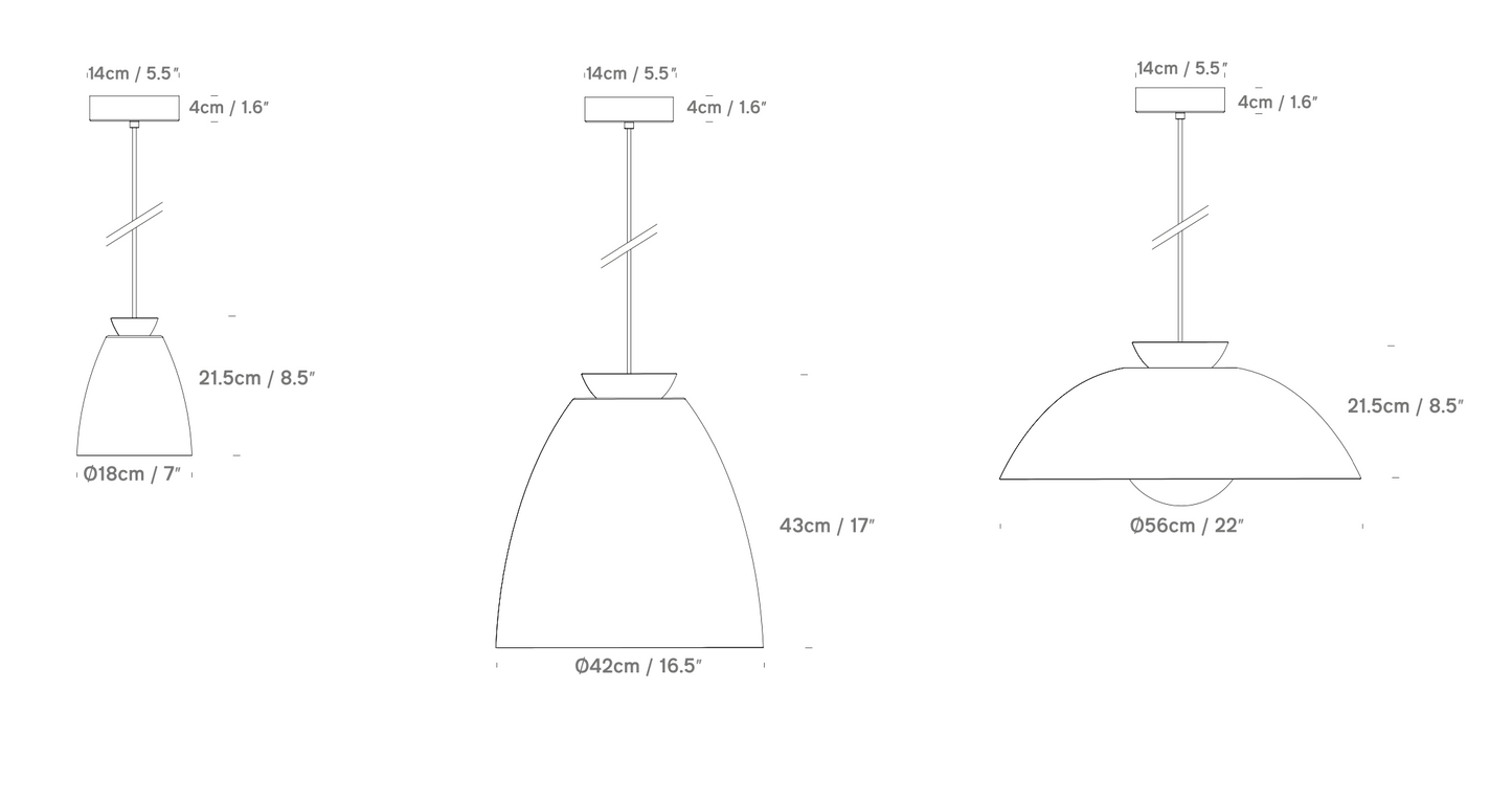 Chelsea Pendant, E27, IP20