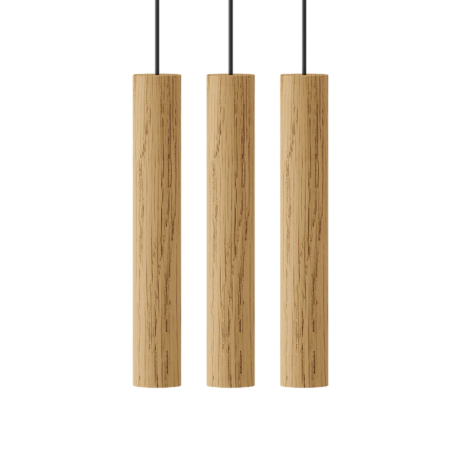 Chimes Pendant, Wood, LED, On/Off