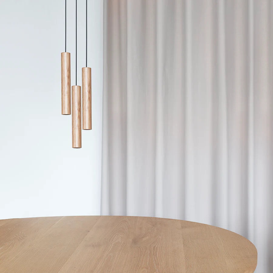 Chimes Pendant, Wood, LED, On/Off