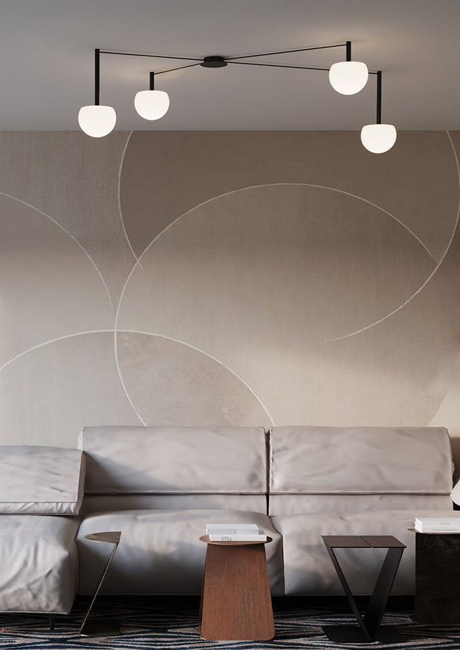 Circ Radial Ceiling, 3 Light, Recessed Mount, LED, IP20