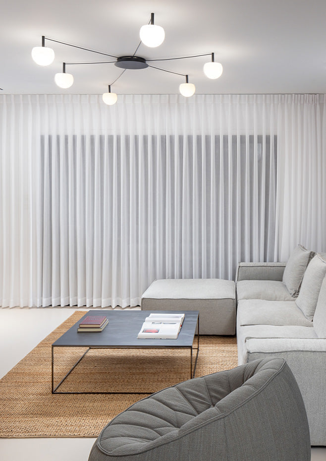 Circ Radial Ceiling, 2 Light, Recessed Mount, LED, IP20