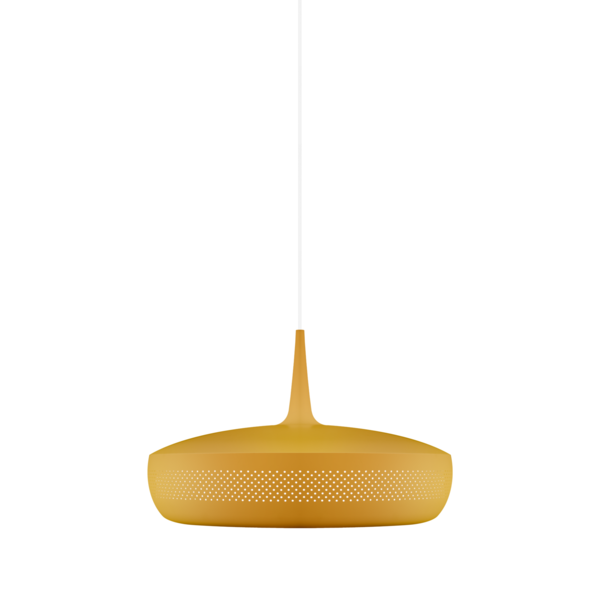 LAMPSHADE, Clava Metal, Large, Yellow Ochre, E27, [2302]