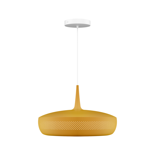 LAMPSHADE, Clava Metal, Large, Yellow Ochre, E27, [2302]