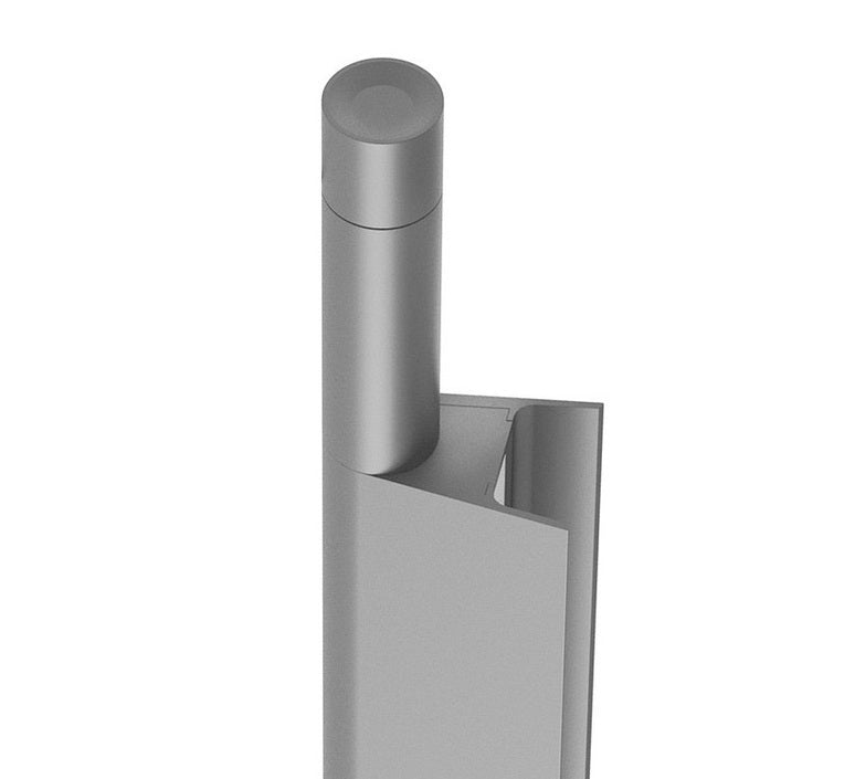 Compendium Linear Floor Lamp, Aluminium, LED, 37W, Foot Dimmer, IP20