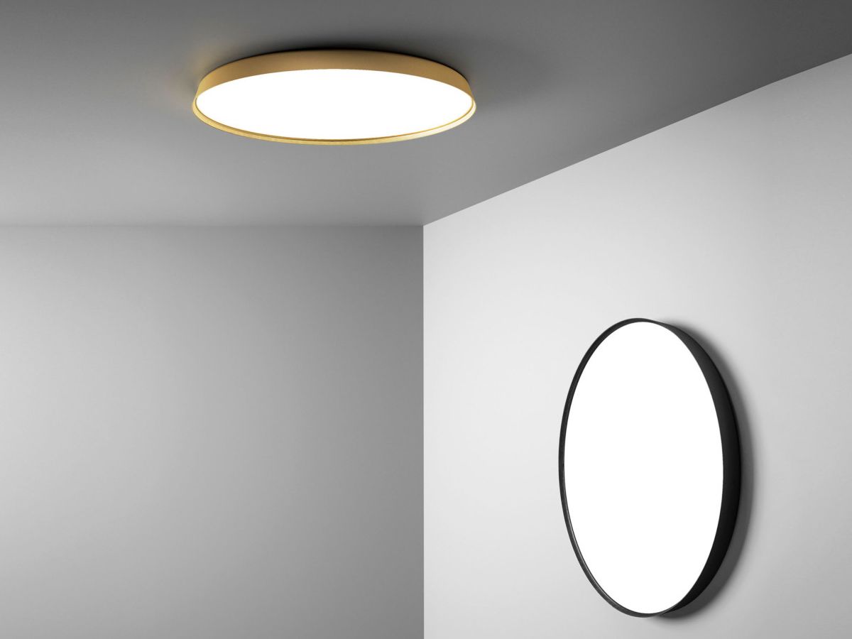 Compendium Ceiling, White, LED, 39W, Phase Dim, IP40