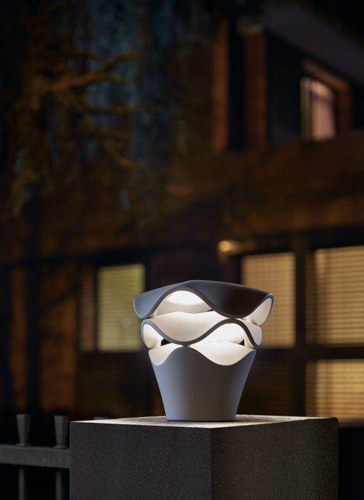 Cornet Bollard, 27 cm, Stone Grey, LED, 8W, Triac Dim, IP66