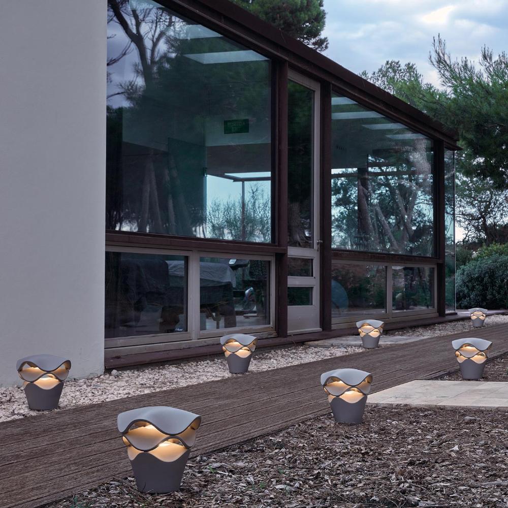 Cornet Bollard, 52 cm, Stone Grey, LED, 8W, Triac Dim, IP66
