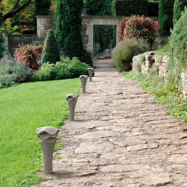 Cornet Bollard, 27 cm, Stone Grey, LED, 8W, Triac Dim, IP66