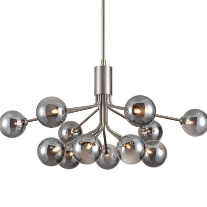 Cosmic Pendant or Ceiling Light, Nickel, G9, IP20