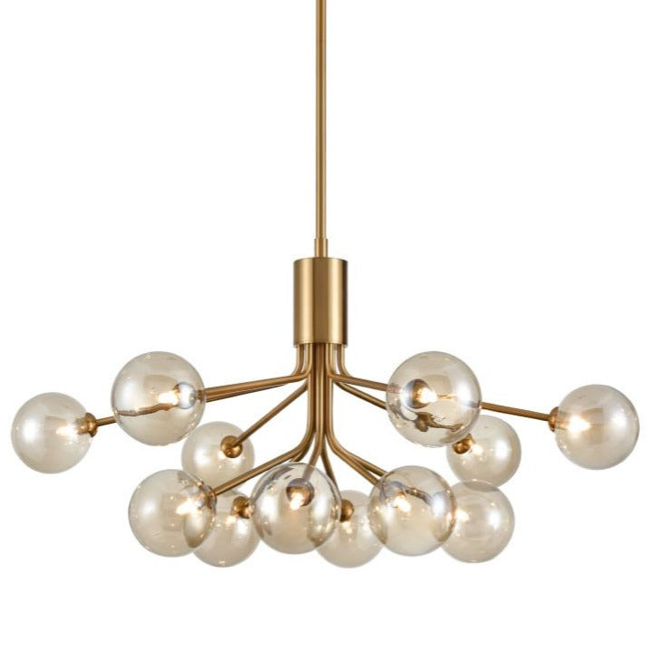 Cosmic Pendant or Ceiling Light, Antique Gold, G9, IP20