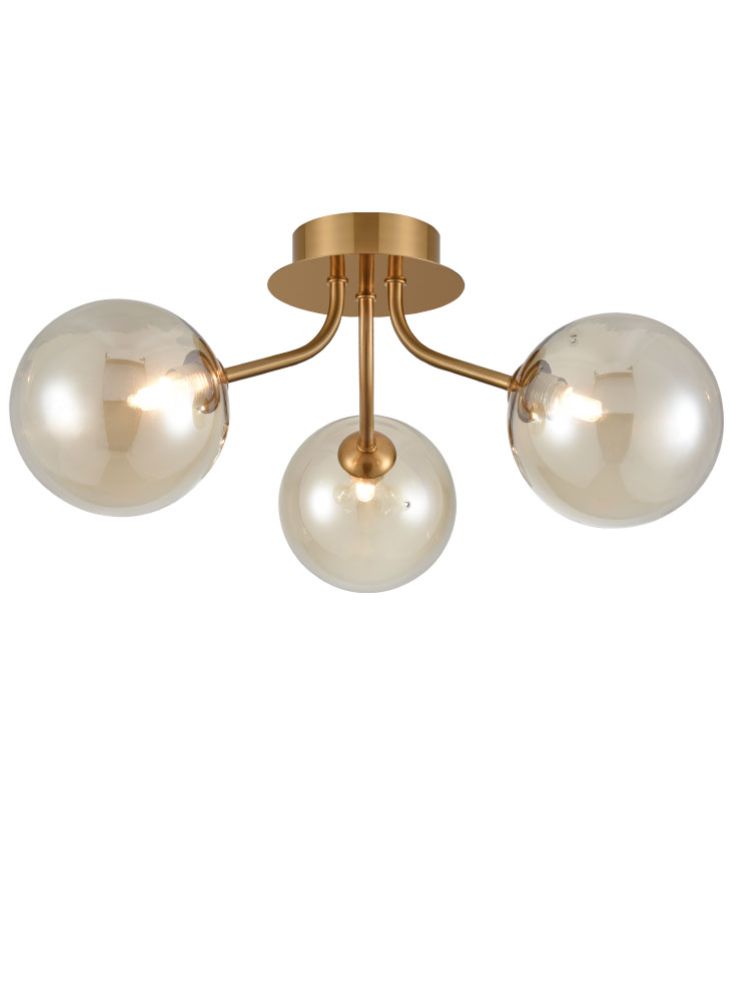 Cosmic Ceiling Light, Antique Gold, G9, IP20