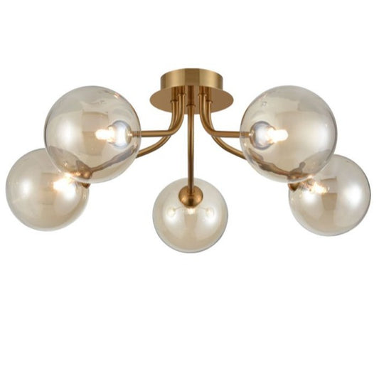 Cosmic Ceiling Light, Antique Gold, G9, IP20