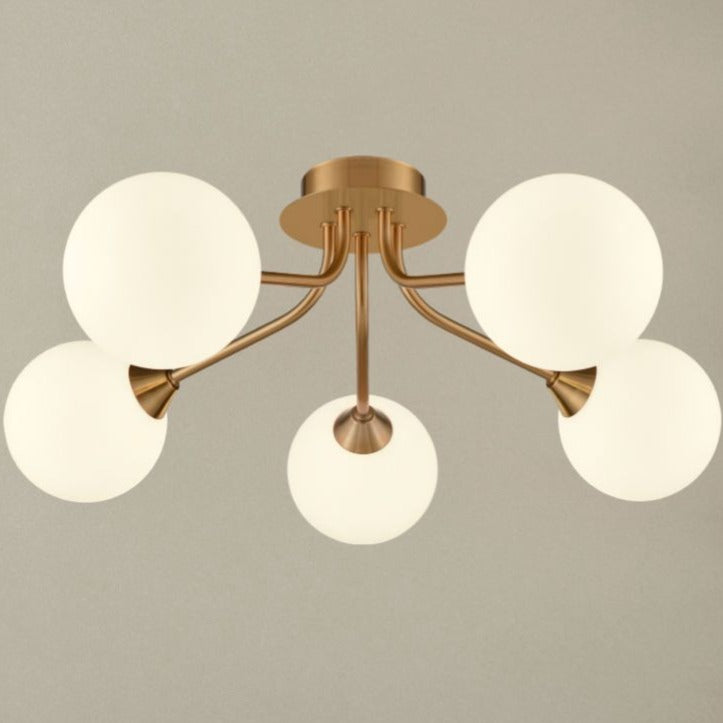 Cosmic Ceiling Light, Antique Gold, G9, IP20