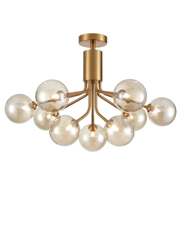 Cosmic Pendant or Ceiling Light, Antique Gold, G9, IP20