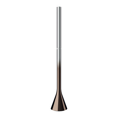 Croma Floor Lamp, Ombre Glossy Bronze Chrome, LED, Touch Dim, IP20