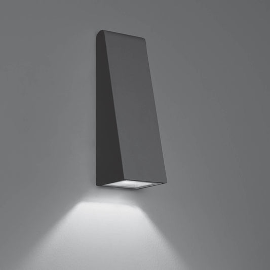 Cuneo Wall or Ground Light, Small, Anthracite, LED, On/Off, IP65