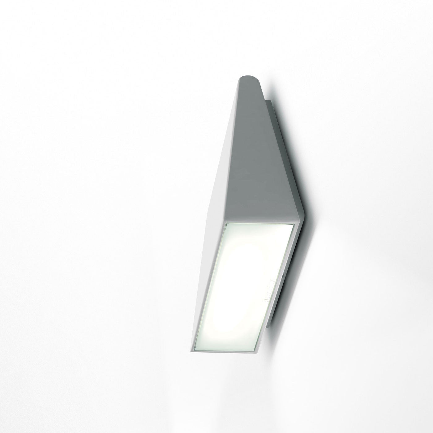 Cuneo Wall or Ground Light, Large, Grey White, LED, On/Off, IP65