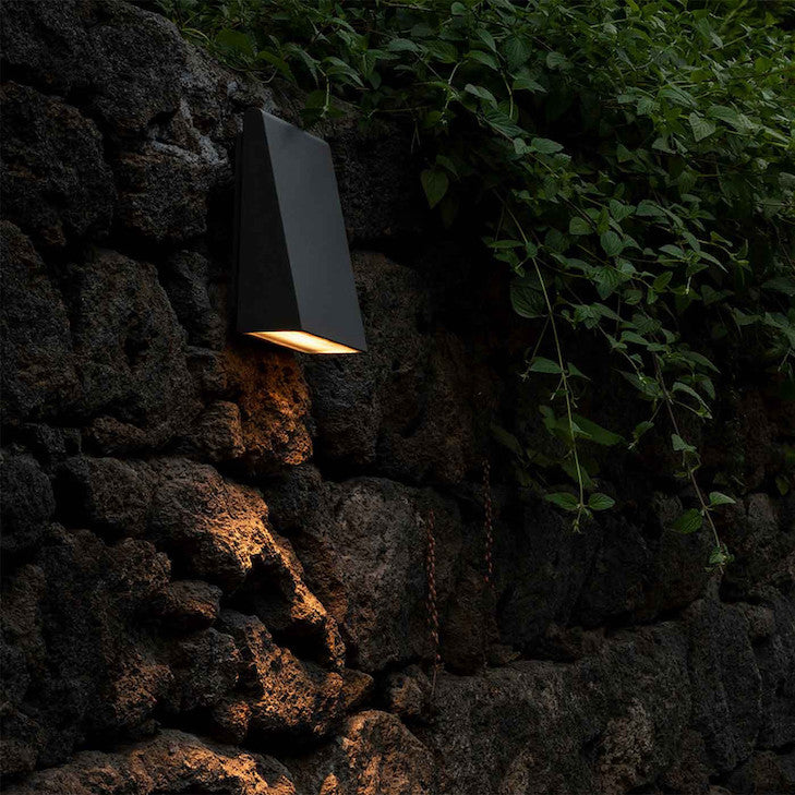 Cuneo Wall or Ground Light, Small, Grey White, LED, On/Off, IP65