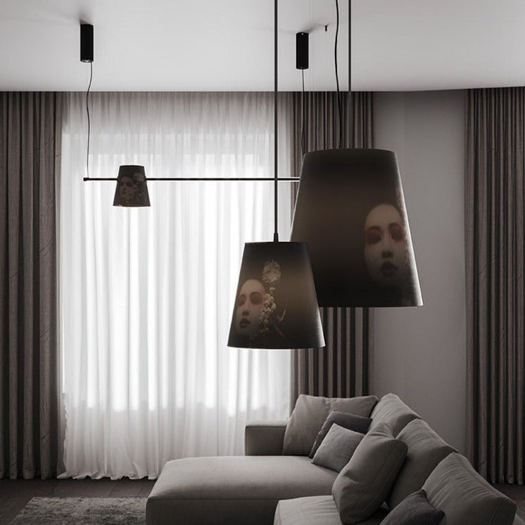 Cupido Pendant, Lampshade, E27, IP20