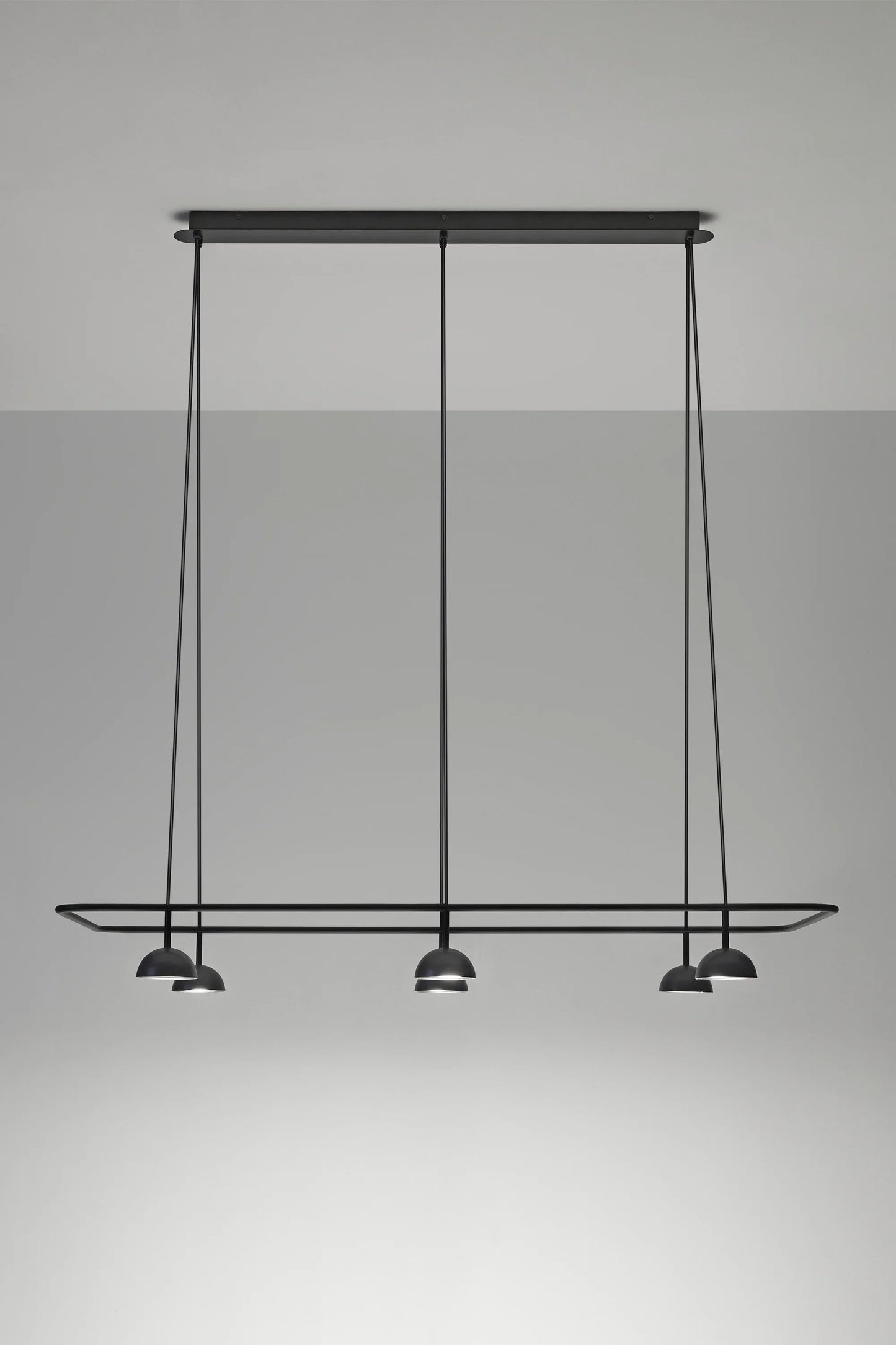 Cupolina Horizontal Pendant, White, LED, Triac Dim, IP20