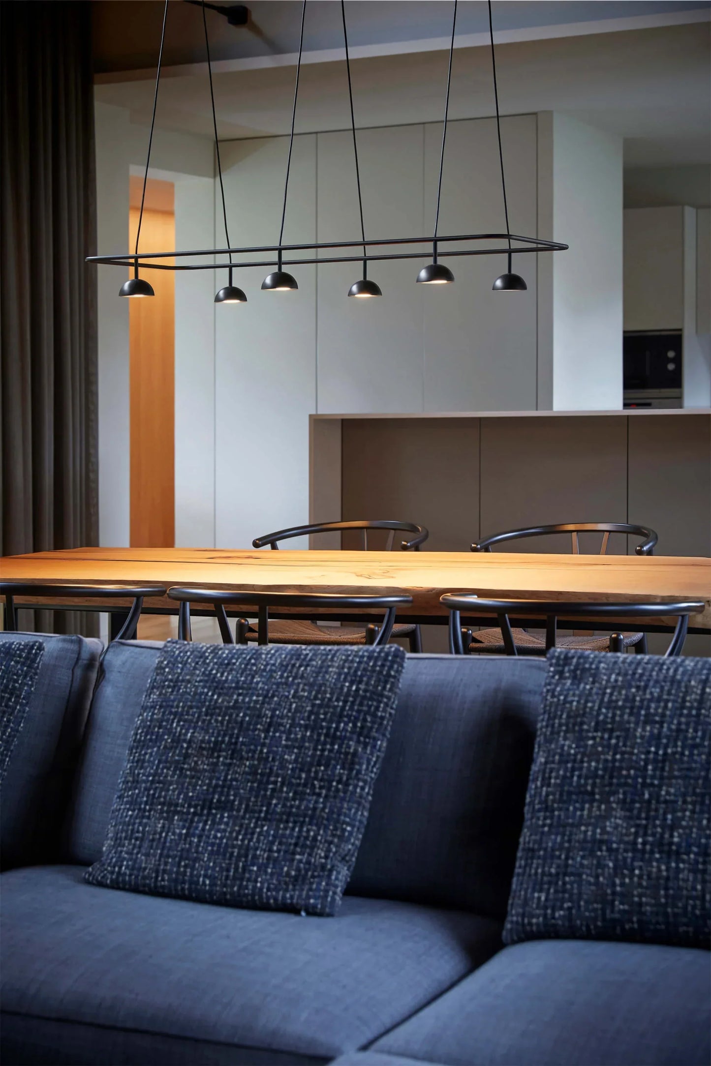 Cupolina Horizontal Pendant, White, LED, Triac Dim, IP20