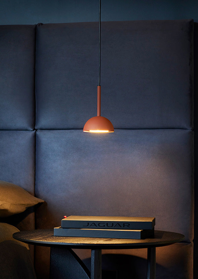 Cupolina Pendant, Black, LED, Recessed Mount, Triac Dim, IP20