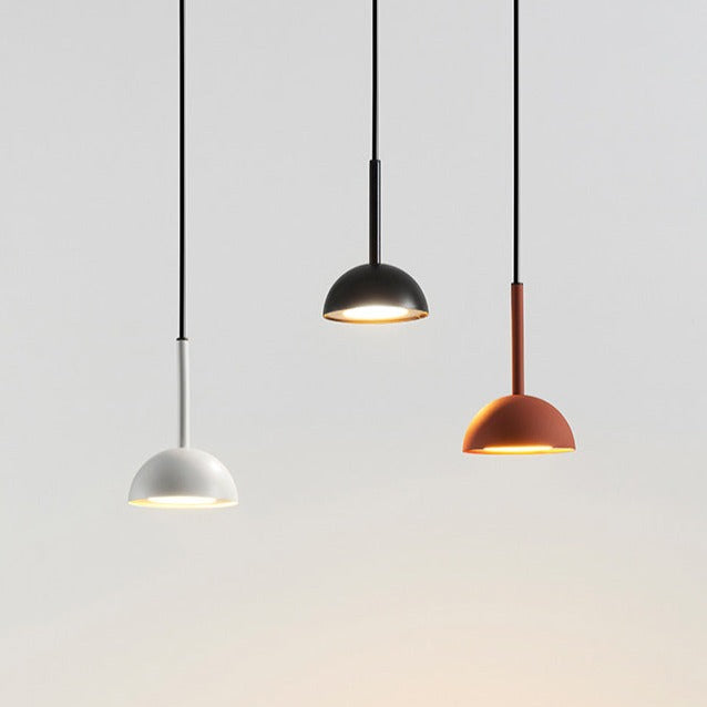 Cupolina Pendant, Black, LED, Recessed Mount, Triac Dim, IP20