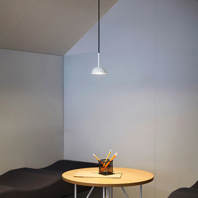 Cupolina Pendant, Black, LED, Recessed Mount, Triac Dim, IP20