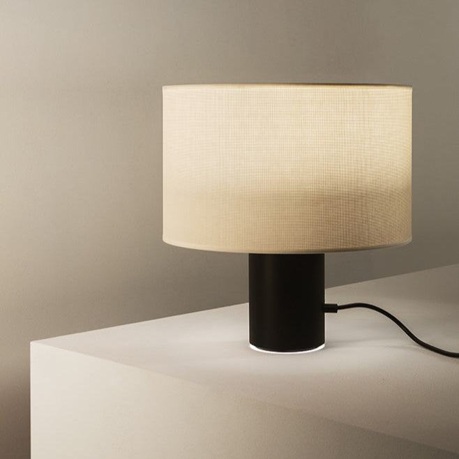 Cyls Table Lamp with Shade and Beige, E27, IP20