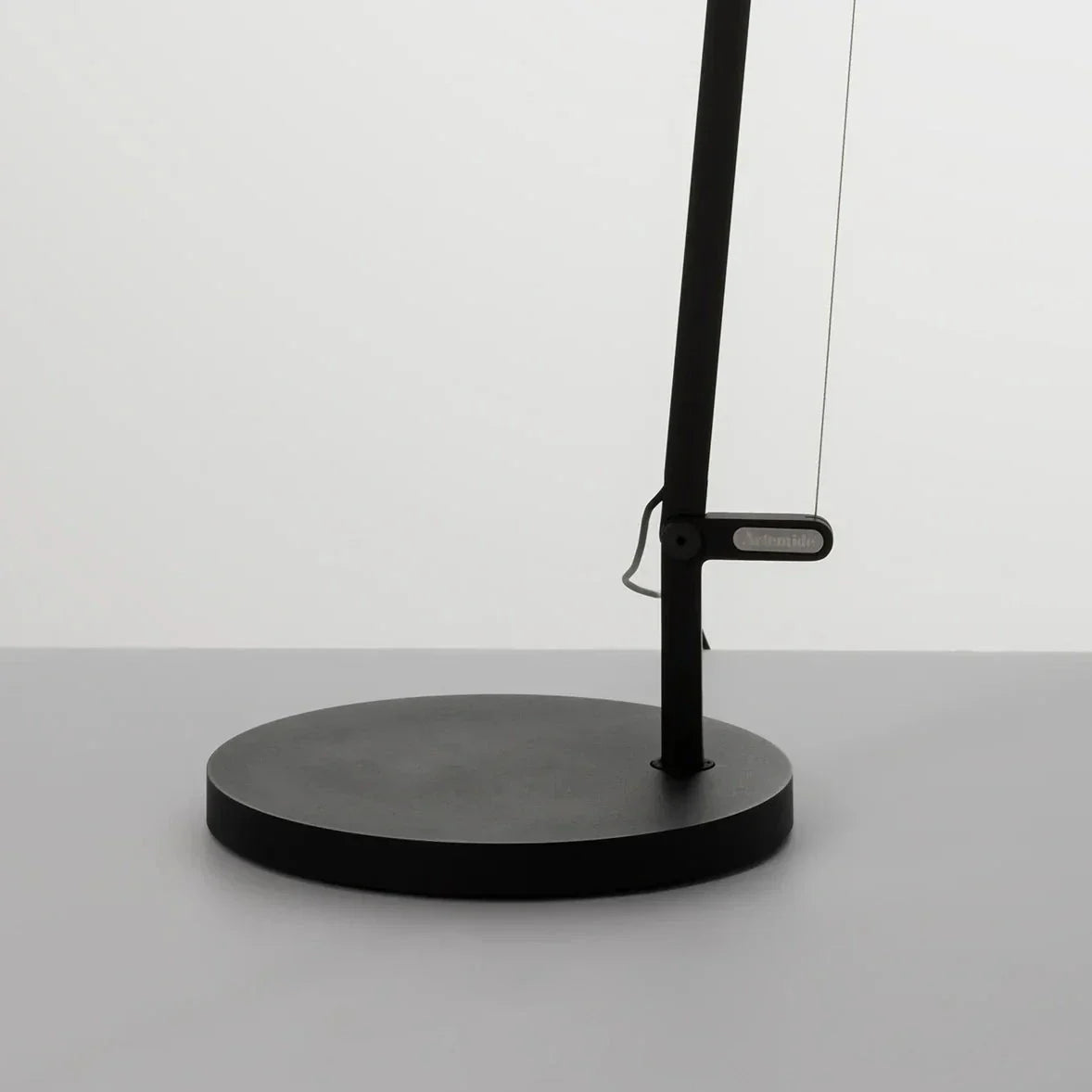 Demetra Adjustable Reading Floor Lamp, Black, LED, Touch Dimmer, IP20