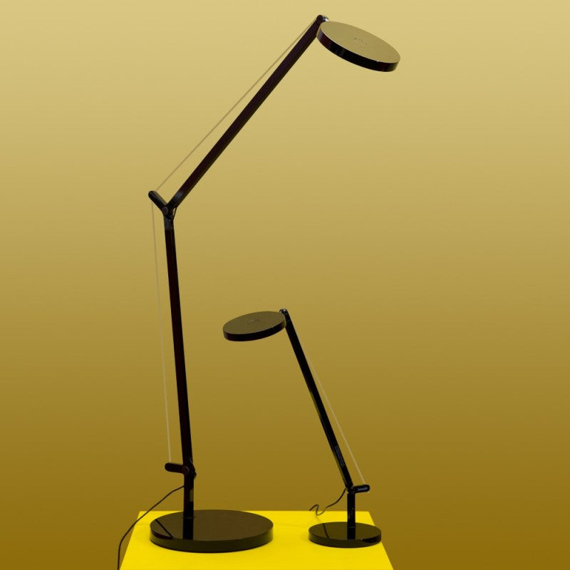 Demetra Single Arm Adjustable Reading Table Lamp, Anthracite, LED, Touch Dimmer, IP20