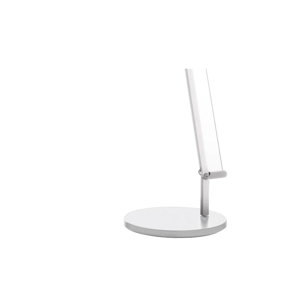 Demetra 2 Arm Adjustable Reading Table Lamp, White, LED, Touch Dimmer, IP20