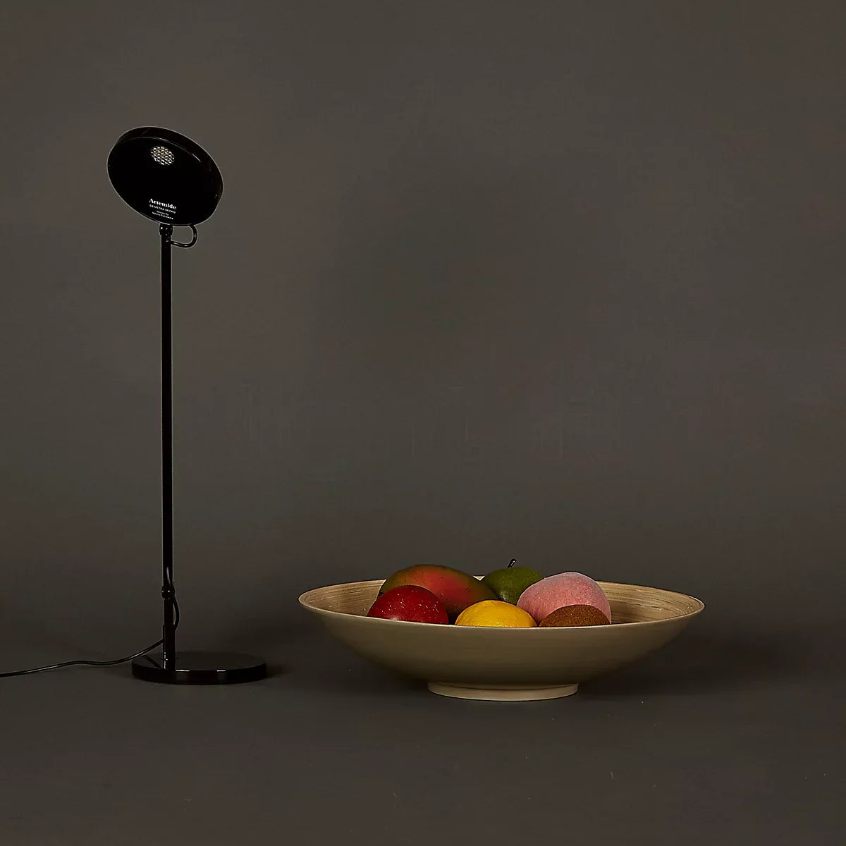Demetra Single Arm Adjustable Reading Table Lamp, Anthracite, LED, Touch Dimmer, IP20