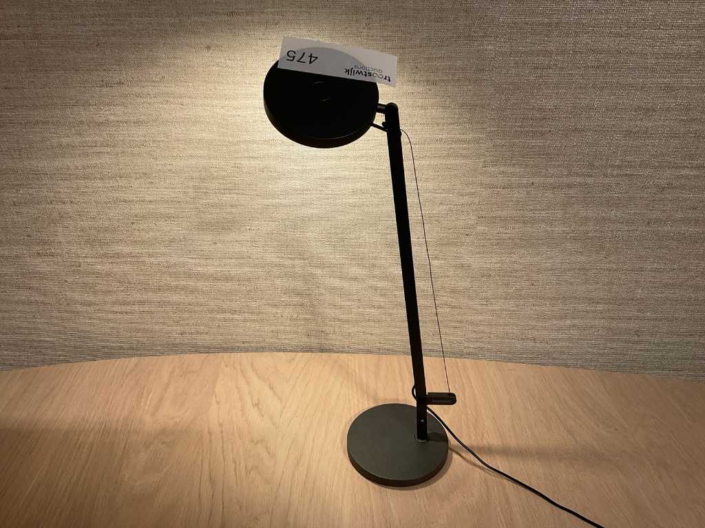 Demetra Single Arm Adjustable Reading Table Lamp, Anthracite, LED, Touch Dimmer, IP20