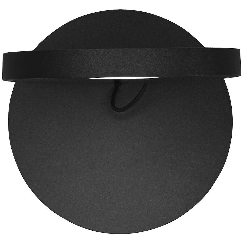Demetra Adjustable Reading Wall Spot Light, Black, LED, On/Off, IP20