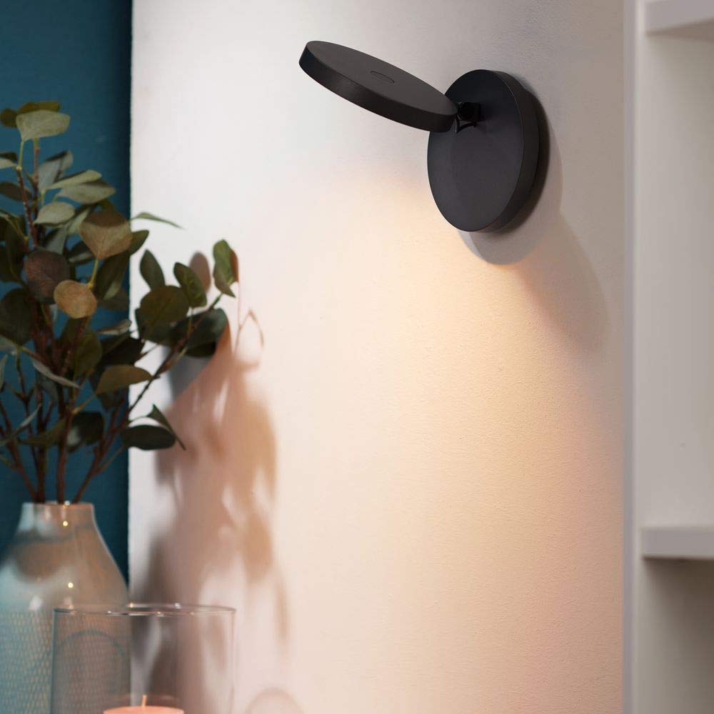 Demetra Adjustable Reading Wall Spot Light, Anthracite, LED, On/Off, IP20