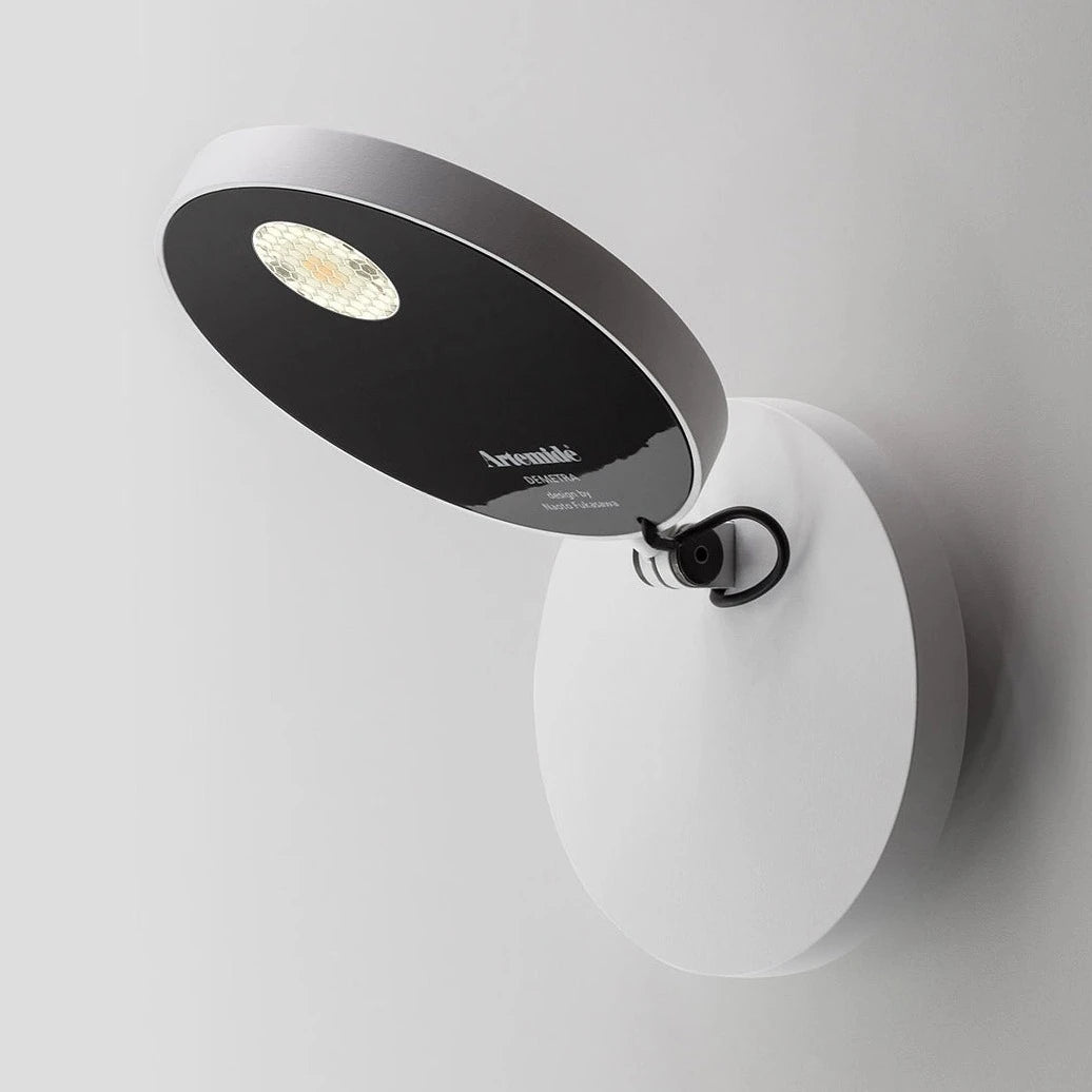 Demetra Adjustable Reading Wall Light, White, LED, Touch Dimmer, IP20