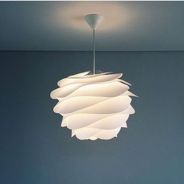 LAMPSHADE, Carmina, White Poly, E27