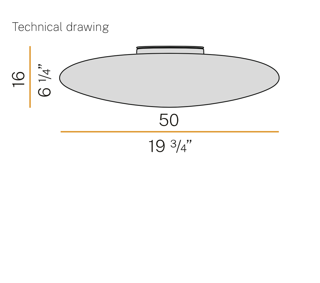 Disco Ceiling or Wall, White Glass, E27, IP20