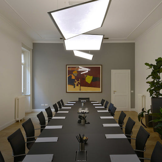 Discovery Pendant, Rectangle, LED 3000K, Push and App Dim, IP20