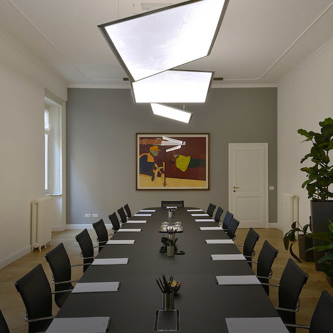 Discovery Pendant, Rectangle, LED 3000K, Push and App Dim, IP20