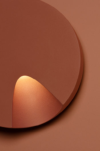 Dots Wall, Reading, Adjustable, Terracotta Red, 5.75W, LED, Thumbswitch or Dim