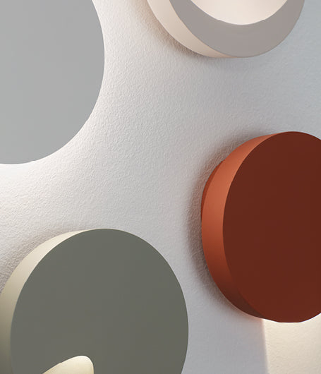Dots Wall, Reading, Adjustable, Terracotta Red, 5.75W, LED, Thumbswitch or Dim