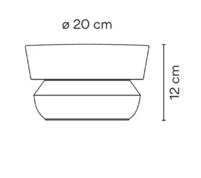 Dots Bollard, Large, Halo, Beige, LED, IP65